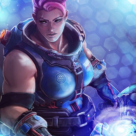 Zarya porn comics