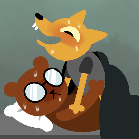 Gay porn comics Night in the Woods Rule 34
