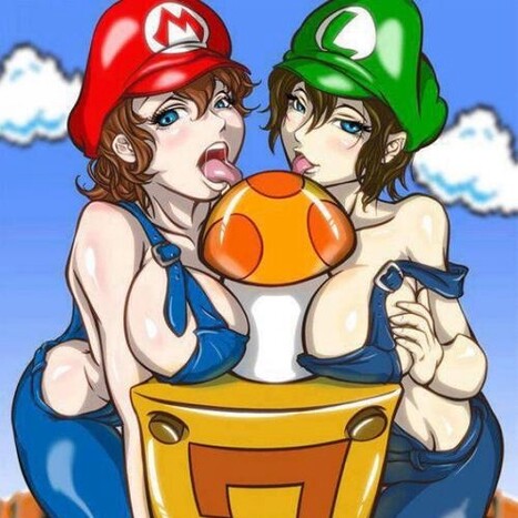 Rule 63 porn Super Mario Bros