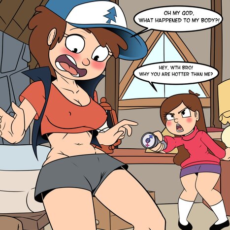 Gravity Fuck Porn comic Cartoon porn comics on Gravity Falls