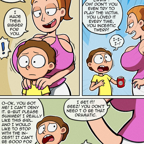 Incest and Morty Porn comic Cartoon porn comics on Rick and Morty