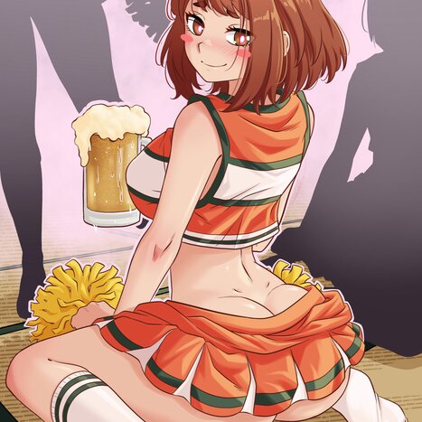 Mission complete, now let’s party! Porn comic Cartoon porn comics on My Hero Academia