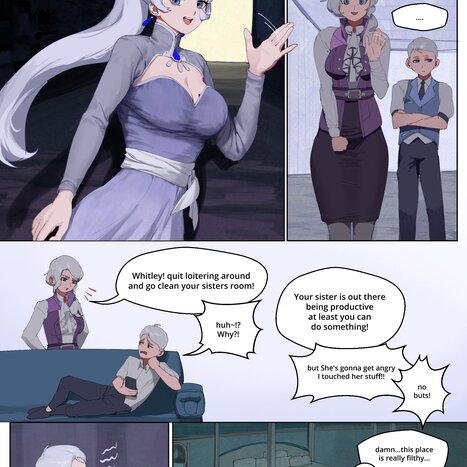 Weiss QOS Porn comic Cartoon porn comics on RWBY