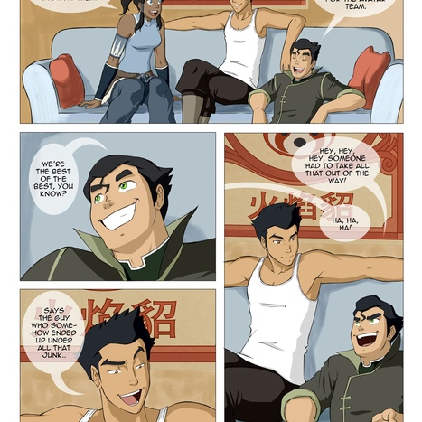 Intimate Meeting Porn comic Cartoon porn comics on The Legend of Korra