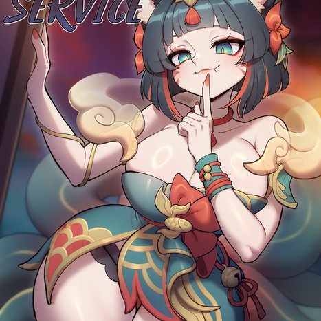 After Hours Service Porn comic Cartoon porn comics on League of Legends