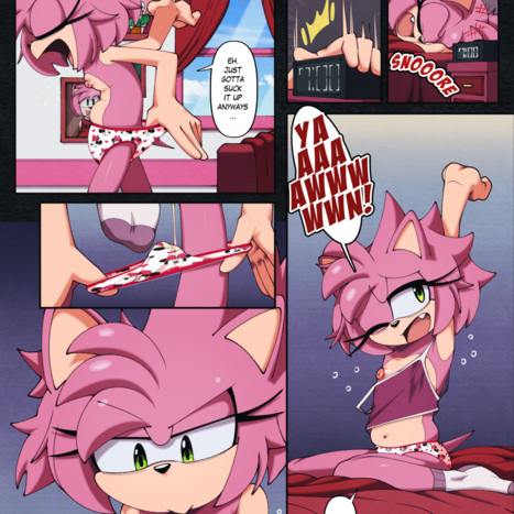 Amy's Humiliation Porn comic Cartoon porn comics on Sonic the Hedgehog