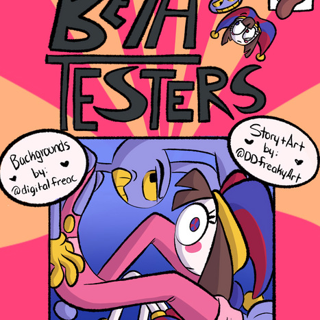 BETA TESTERS Porn comic Cartoon porn comics on The Amazing Digital Circus