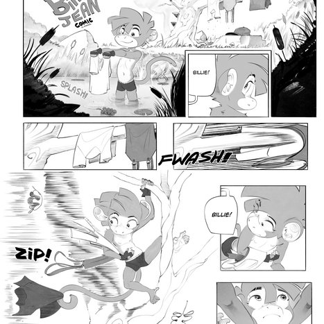 Billie Jean: 3 Porn comic Cartoon porn comics on Furry