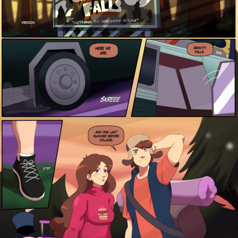 Bimbo Falls Porn comic Cartoon porn comics on Gravity Falls