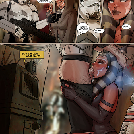 Coruscant Night Life Porn comic Cartoon porn comics on Star Wars