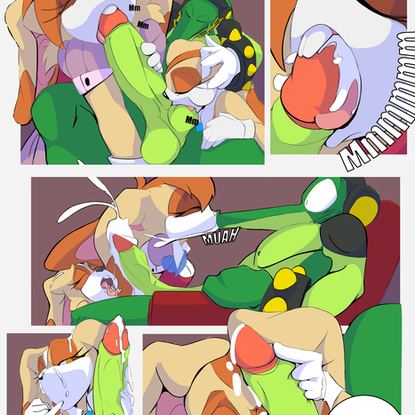 Cream's New Daddy Porn comic Cartoon porn comics on Sonic the Hedgehog