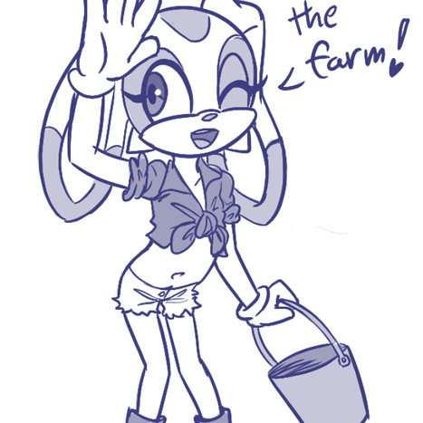 Cream and Milk Porn comic Cartoon porn comics on Sonic the Hedgehog: Mini comics