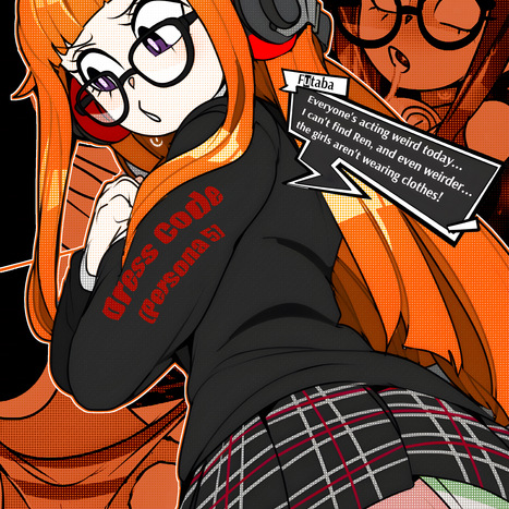 Dress Code Porn comic Cartoon porn comics on Persona 5