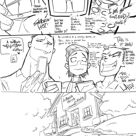 Ed Boyz2Men Goof Off Porn comic Cartoon porn comics on Ed Edd n Eddy