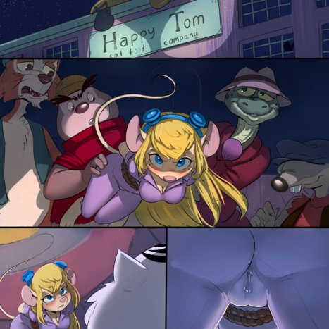 Gadget Adventure Porn comic Cartoon porn comics on Chip and Dale