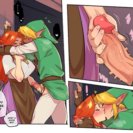 Give me some milk Porn comic Cartoon porn comics on The Legend of Zelda