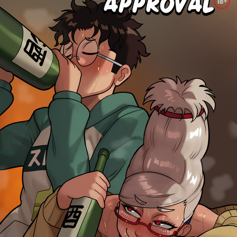 Grandma's approval Porn comic Cartoon porn comics on Dandadan