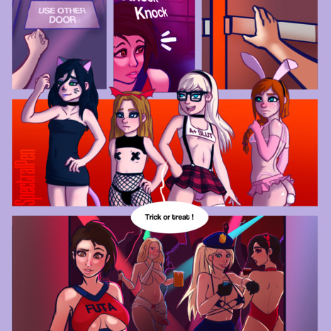 Halloween - Spectral Pen Porn comic Cartoon porn comics on Others