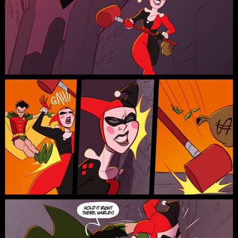 Harley Quinn &amp; Jason Todd Porn comic Cartoon porn comics on DC Universe