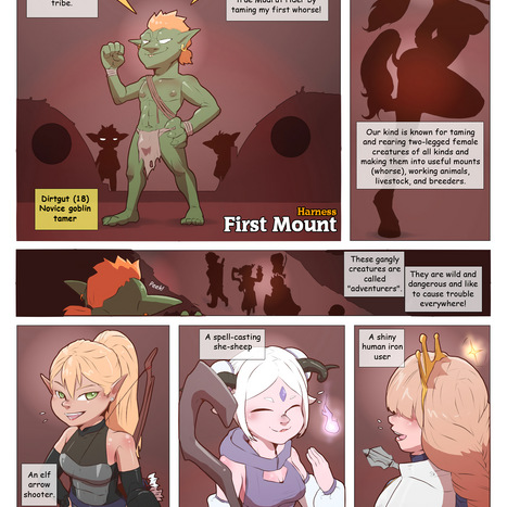 Harness: First Mount Porn comic Cartoon porn comics on Others