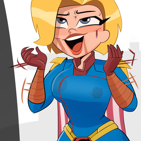 HomeGirl Porn comic Cartoon porn comics on The Boys