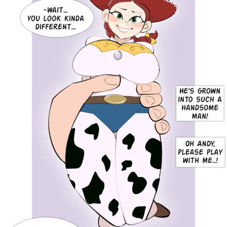 Jessie Porn comic Cartoon porn comics on Toy Story