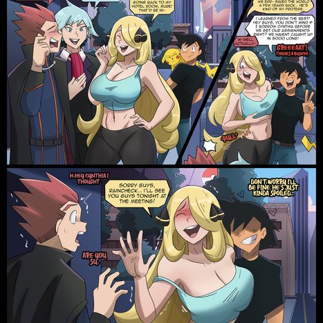 Kanto&#039;s New Champion Porn comic Cartoon porn comics on Pokemon