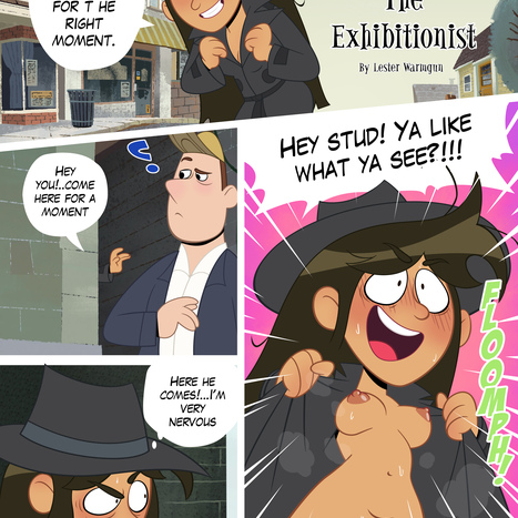 Libby: The Exhibitionist Porn comic Cartoon porn comics on The Ghost and Molly McGee