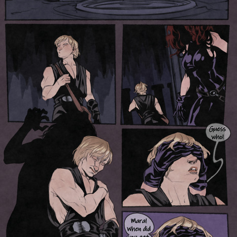 Luke and Mara Porn comic Cartoon porn comics on Mini Comics