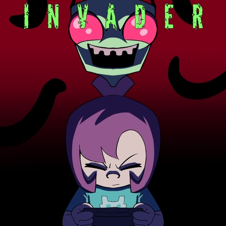 Mind Invader Porn comic Cartoon porn comics on Invader Zim