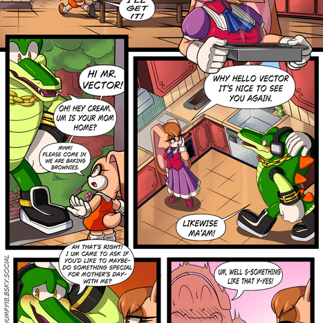 Mother's Day Gift's Porn comic Cartoon porn comics on Sonic the Hedgehog Rule 34