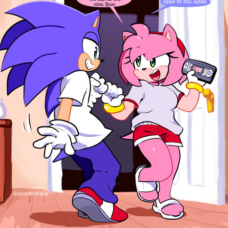 Movie Night - QuaverNSFW Porn comic Cartoon porn comics on Sonic the Hedgehog Rule 34