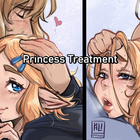 Princess Treatment Porn comic Cartoon porn comics on The Legend of Zelda