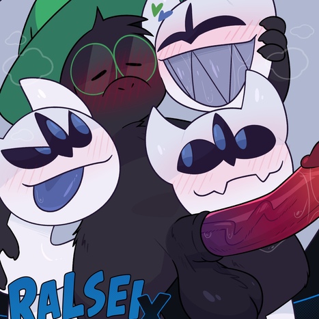 Ralsei x Clover Porn comic Cartoon porn comics on Deltarune