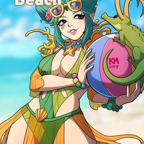 Sex on the Beach - Kinkymation Porn comic Cartoon porn comics on Marvel