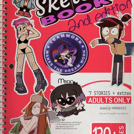 Sketchy Book 2nd Edition Porn comic Cartoon porn comics on The Amazing Digital Circus