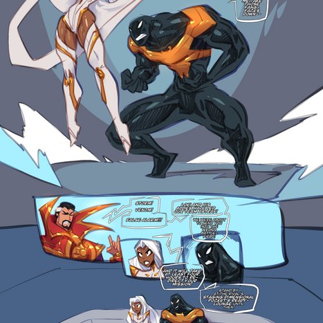 Storm X Pure Venom Goof Of Porn comic Cartoon porn comics on Marvel Rivals