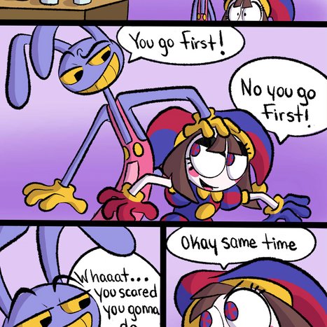 That Damn Stupid Sauce Amiright Porn comic Cartoon porn comics on The Amazing Digital Circus