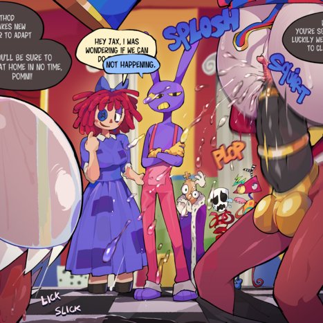 The Amazing Digital Circus Porn comic Cartoon porn comics on The Amazing Digital Circus