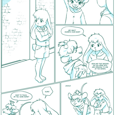 Touch my Tail Porn comic Cartoon porn comics on Furry