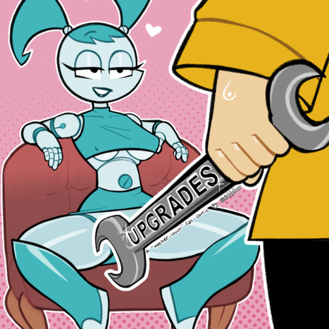 Upgrades - Tiddybaa Porn comic Cartoon porn comics on My Life as a Teenage Robot