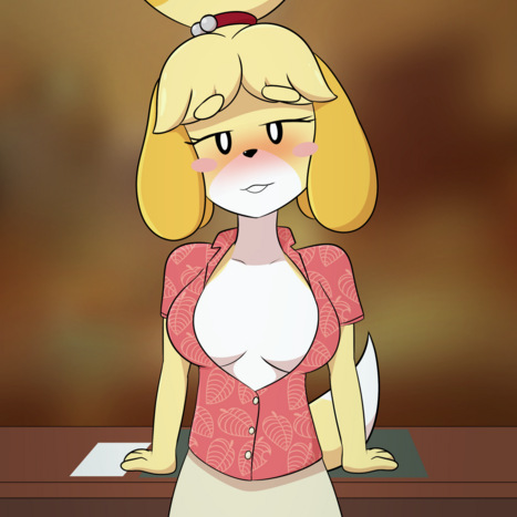 Working Late Porn comic Cartoon porn comics on Animal Crossing