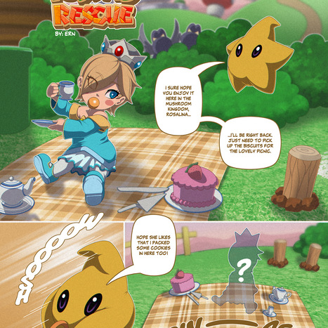 Yoshi's Rescue Porn comic Cartoon porn comics on Super Mario