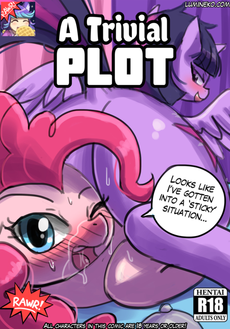 A Trivial Plot Porn comic Cartoon porn comics on My Little Pony: Classic