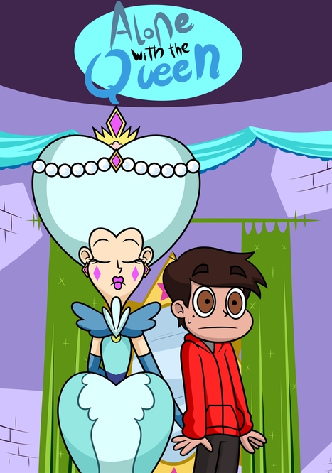 Alone With The Queen Porn comic Cartoon porn comics on Star vs The Forces of Evil