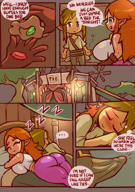 Breasts of the Wild - Mossy Froot Porn comic Cartoon porn comics on The Legend of Zelda
