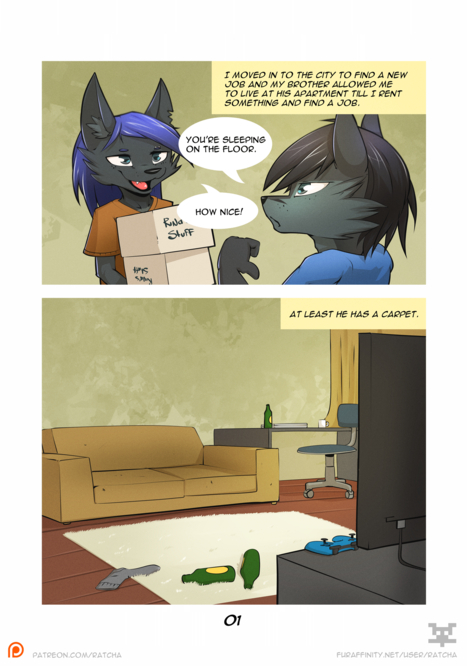 Chapter 1 - Moving In Porn comic Cartoon porn comics on Furry