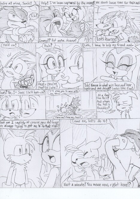 Cream x Tails Porn comic Cartoon porn comics on Sonic the Hedgehog