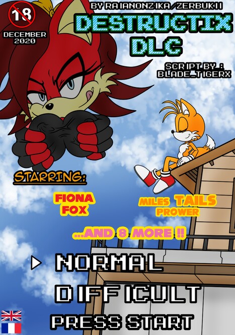 Destructix DLC Porn comic Cartoon porn comics on Sonic the Hedgehog