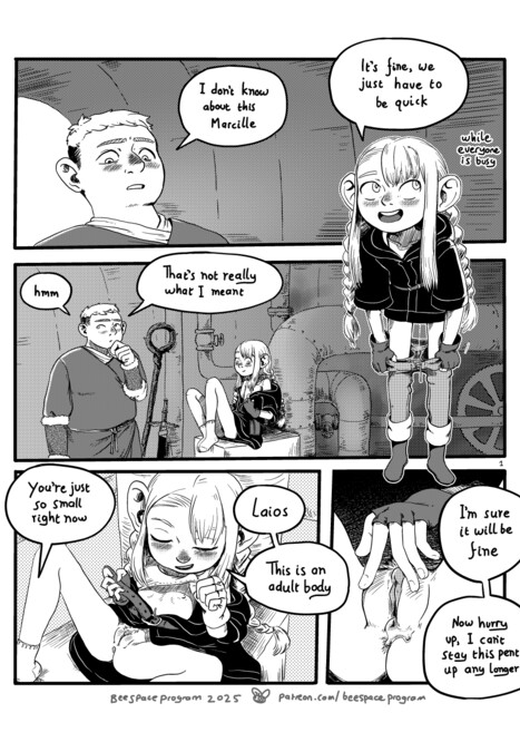 Dunmeshi Changeling Porn comic Cartoon porn comics on Delicious in Dungeon